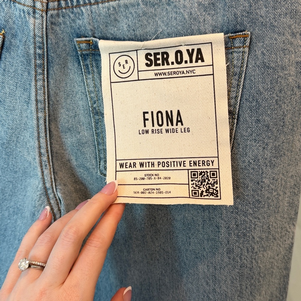 Seroya Fiona Jean - Destroyed - Size 28 - Brand New With Tags 🏷️ - Picture 8 of 12